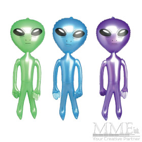 Inflatable Multi Colored Aliens