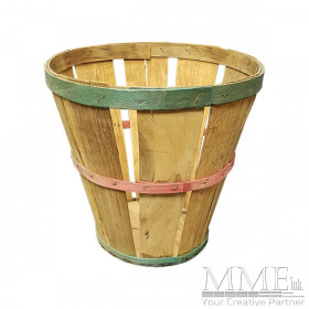 Colored Wooden Basket