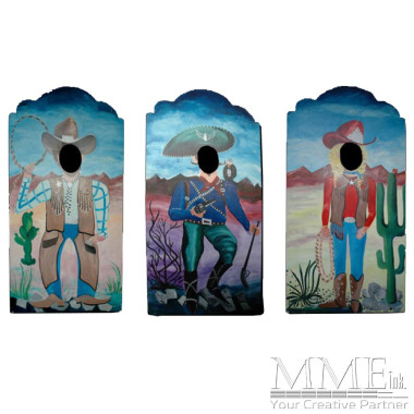 Cowboy and Cowgirl Cutouts