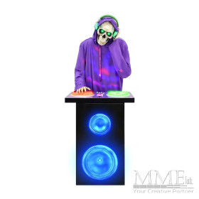 Bluetooth Reaper DJ Skeleton Animatronic