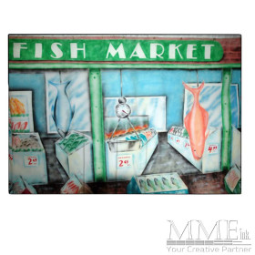 Fish Market Backdrop