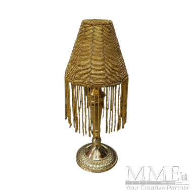 Gold Lamp Shade Votive Holder
