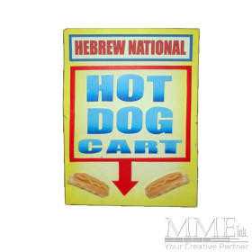 Hebrew National Hot Dog Sign