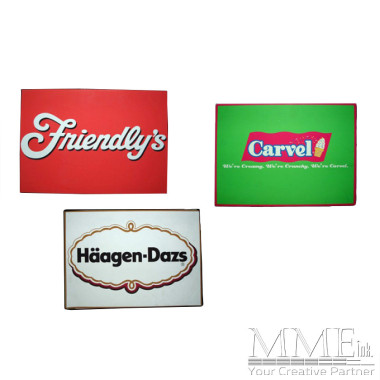 Assorted Ice Cream Signs