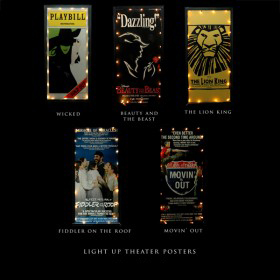 Light Up Theater Posters
