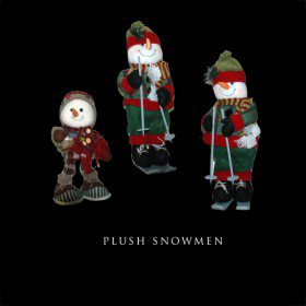 Plush Snowman