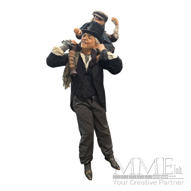 Scrooge and Tiny Tim