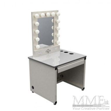 Vanity Mirror with Wheels